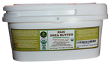 Certified Organic Raw Unrefined African Shea Nut Butter;  7 LB Bulk Tub for Skincare