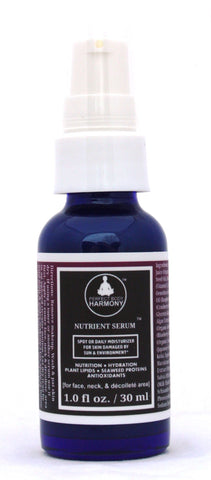 Nutrient Serum for Face, Neck, & Decollete; Antioxidant Support for Photo-Aging Sun Damaged Skin