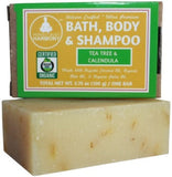 Organic Soap - Tea Tree & Calendula (Essential Oil Scented) Acne Fighting Soap