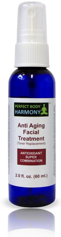 Botanical Based Anti Aging Facial Treatment with Vitamin C (Replaces Toner)