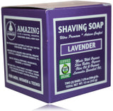 Organic Shaving Soap - Lavender Scent - perfect body harmony - 2 pack