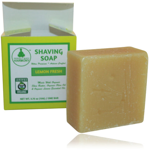 Organic Shaving Soap - Lemon Fresh - perfect body harmony