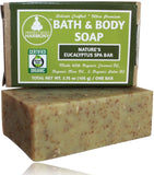 Organic Soap - Nature's Eucalyptus Spa Bar Bath & Body Soap