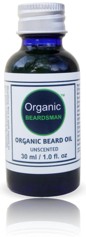 Organic Beardsman™ Brand - Organic Beard Oil (Unscented)